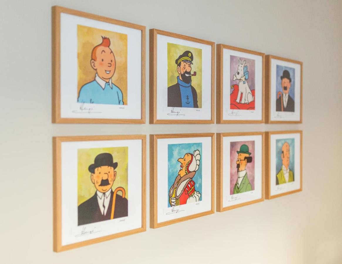 Rocco Forte Hotel Amigo Bruxelles Esterno foto The characters of The Adventures of Tintin