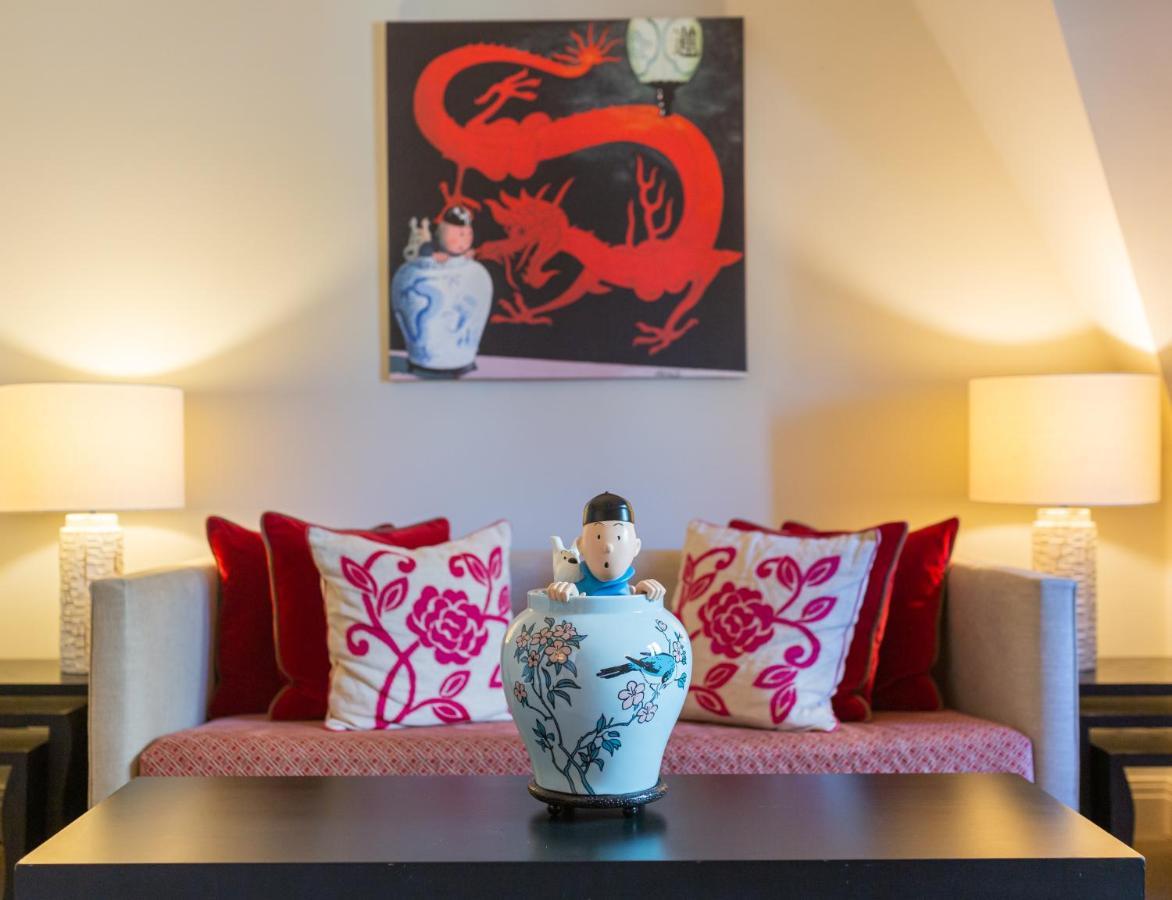 Rocco Forte Hotel Amigo Bruxelles Esterno foto A living room at the hotel