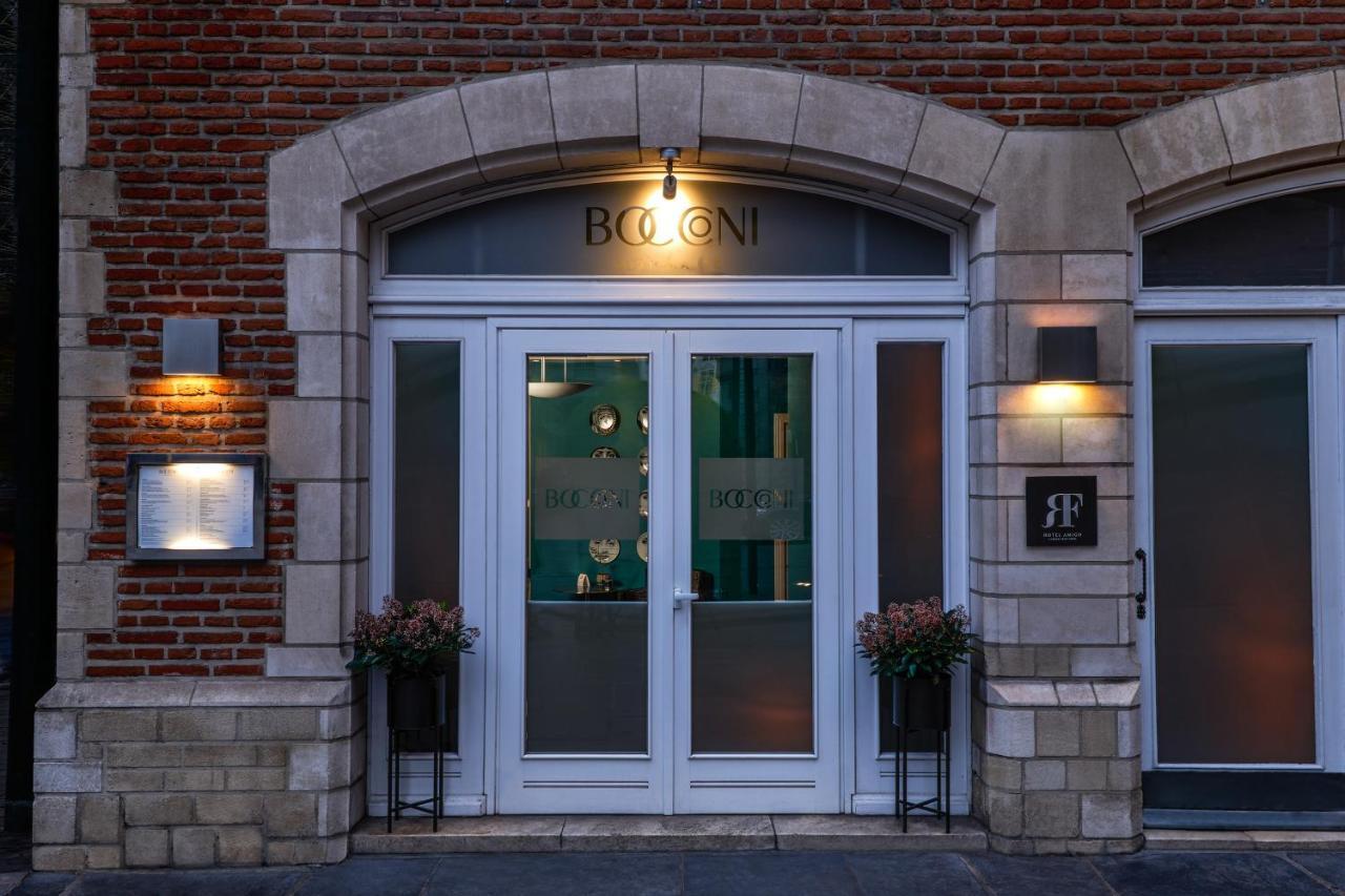 Rocco Forte Hotel Amigo Bruxelles Esterno foto Entrance to the restaurant