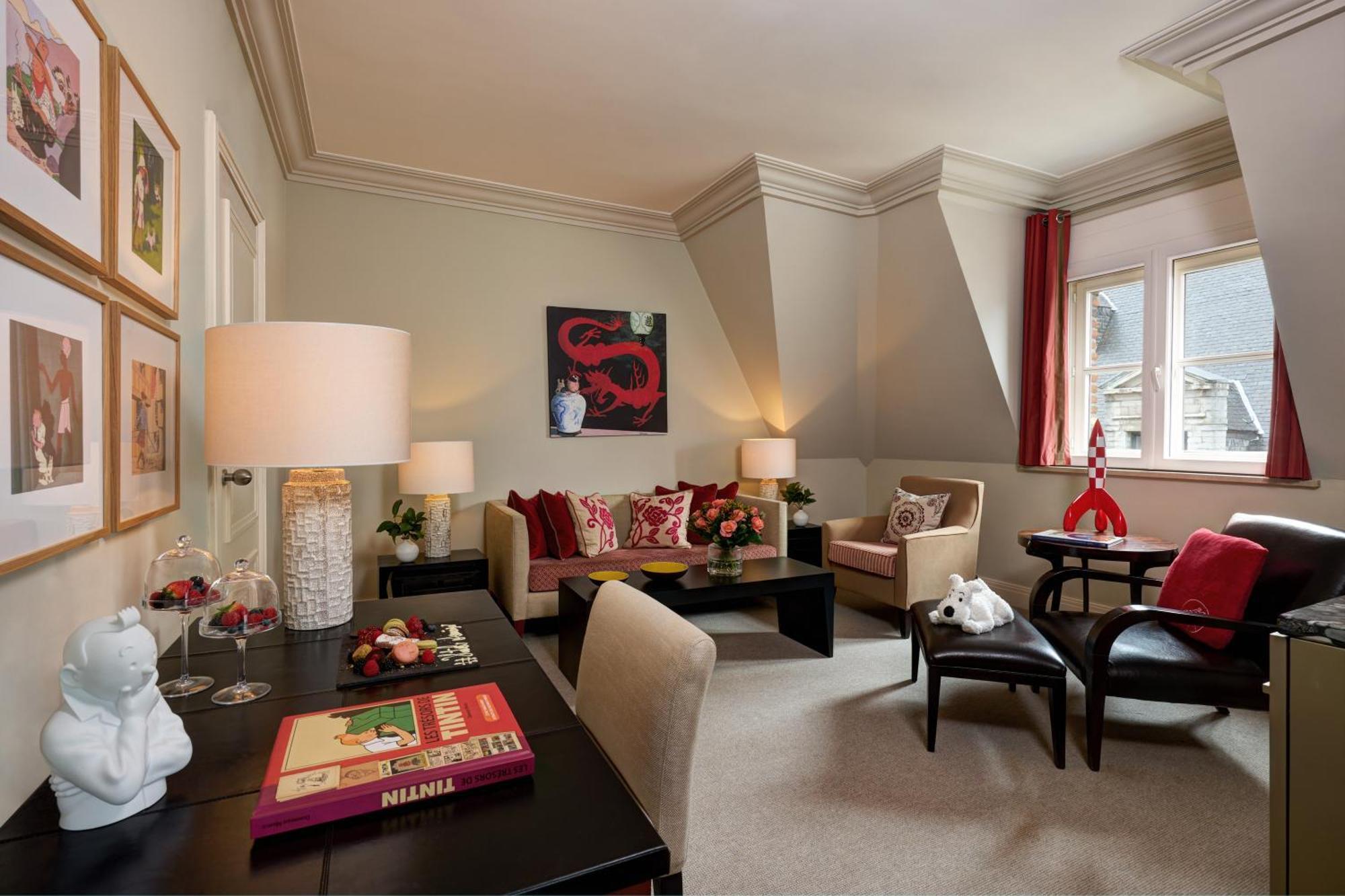 Rocco Forte Hotel Amigo Bruxelles Camera foto A suite at the Mandarin Oriental London